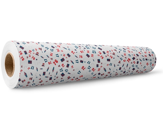 Celebrate 1776 Americana Wrap Film Wholesale Roll