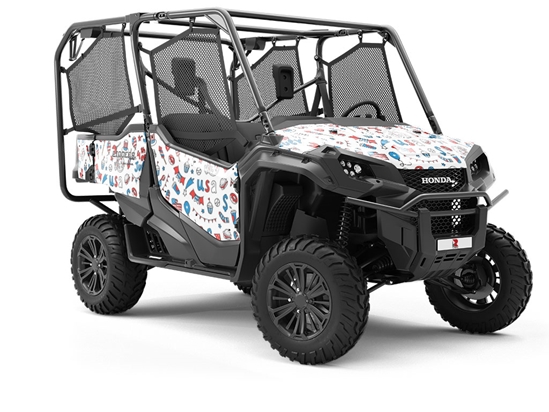 Party USA Americana Utility Vehicle Vinyl Wrap