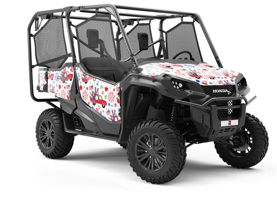 Supply Haul Americana Utility Vehicle Vinyl Wrap