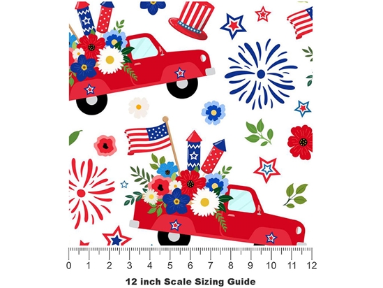 Supply Haul Americana Vinyl Film Pattern Size 12 inch Scale