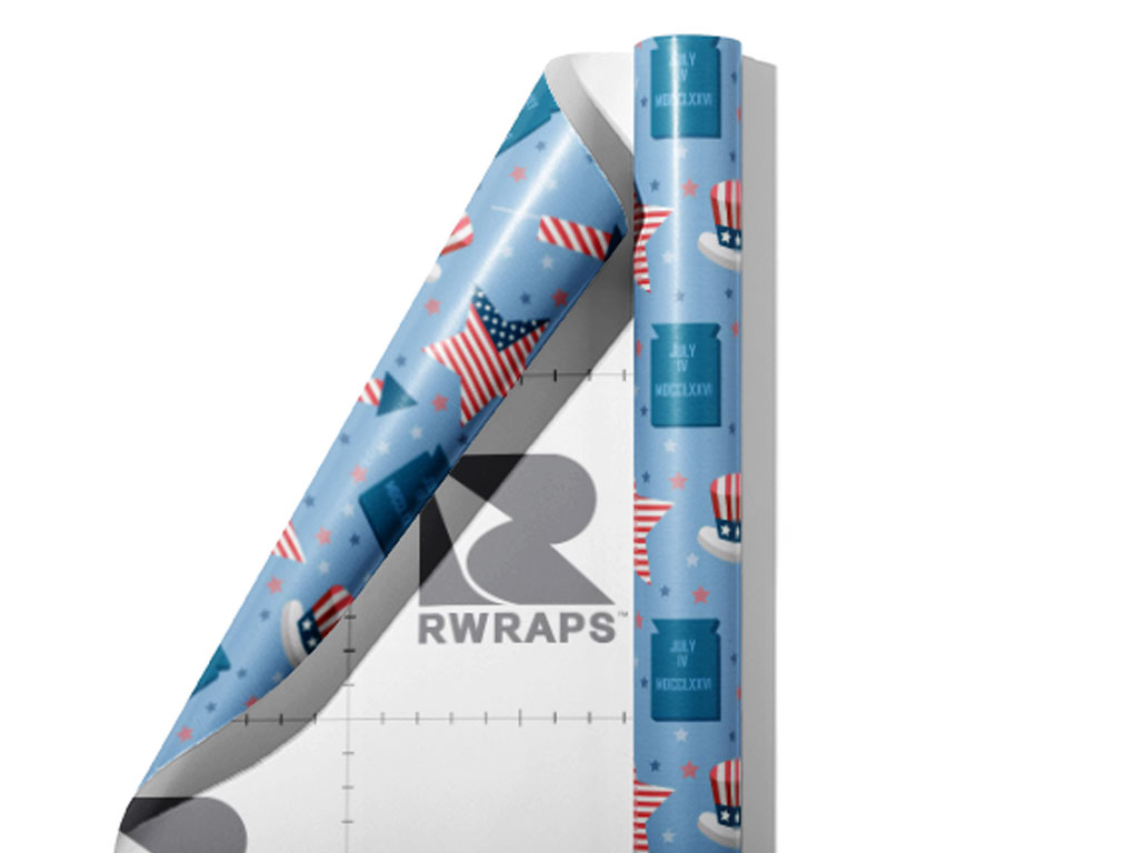 We Declare Americana Wrap Film Sheets