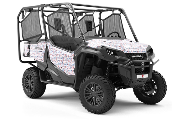 We Love Americana Utility Vehicle Vinyl Wrap