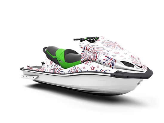 Whirling Dervish Americana Jet Ski Vinyl Customized Wrap