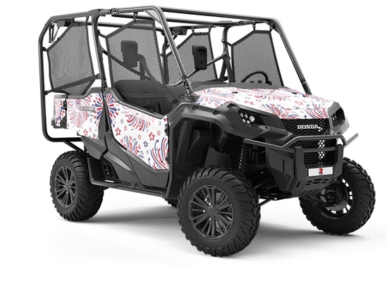 Whirling Dervish Americana Utility Vehicle Vinyl Wrap