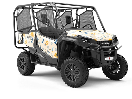 Blue Collar Americana Utility Vehicle Vinyl Wrap