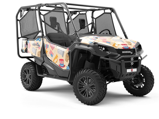 Veteran's Day Americana Utility Vehicle Vinyl Wrap