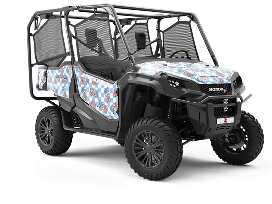 60s Style Americana Utility Vehicle Vinyl Wrap