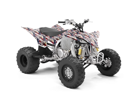 Bald Eagle Americana ATV Wrapping Vinyl