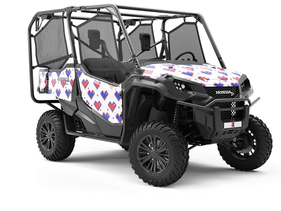 Country Love Americana Utility Vehicle Vinyl Wrap