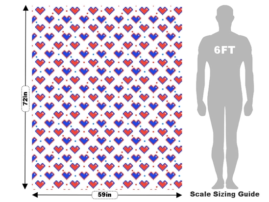 Country Love Americana Vehicle Wrap Scale