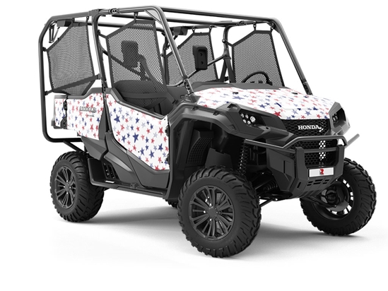 Crayon Stars Americana Utility Vehicle Vinyl Wrap