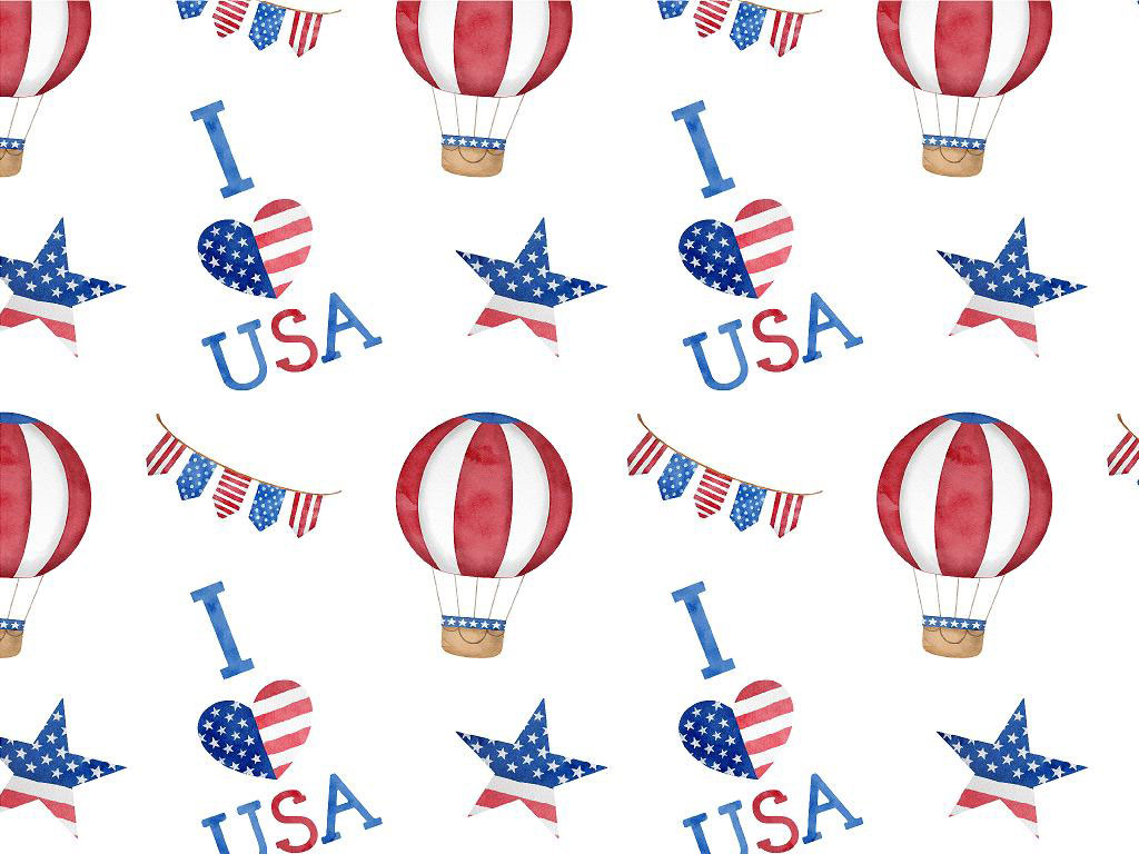 Lift Off Americana Vinyl Wrap Pattern