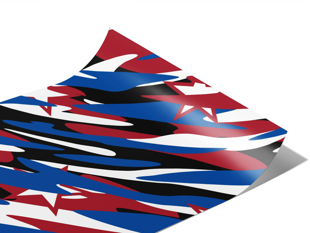 Patriotic Camo Americana Vinyl Wraps