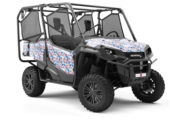 Recognized Symbols Americana Utility Vehicle Vinyl Wrap