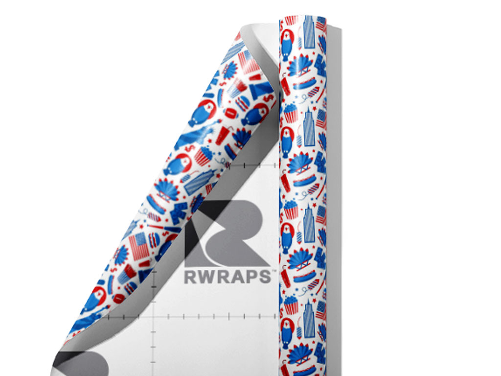 Recognized Symbols Americana Wrap Film Sheets