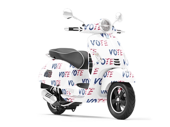 Rock It Americana Vespa Scooter Wrap Film