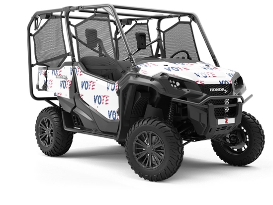 Rock It Americana Utility Vehicle Vinyl Wrap