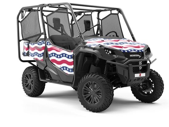 The Wave Americana Utility Vehicle Vinyl Wrap