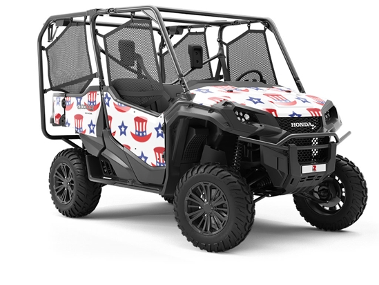 Top Hat Americana Utility Vehicle Vinyl Wrap