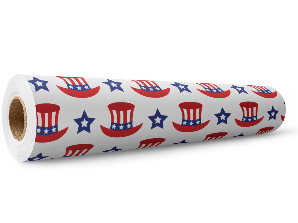 Top Hat Americana Wrap Film Wholesale Roll