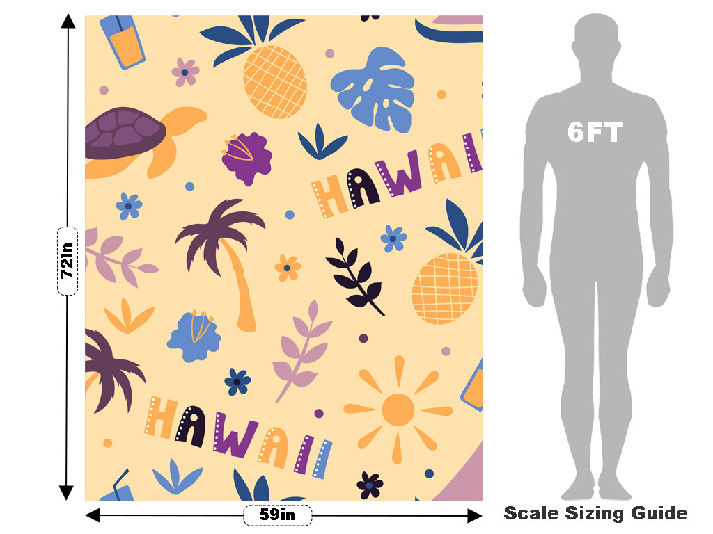 Aloha State Americana Vehicle Wrap Scale