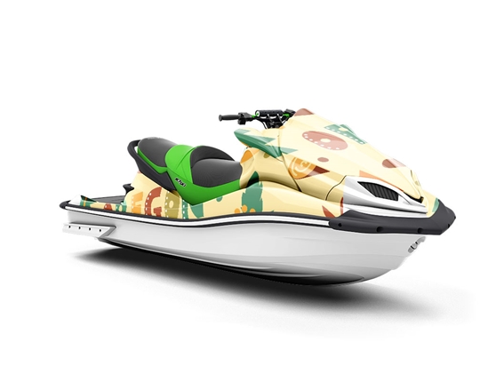 Beaver State Americana Jet Ski Vinyl Customized Wrap