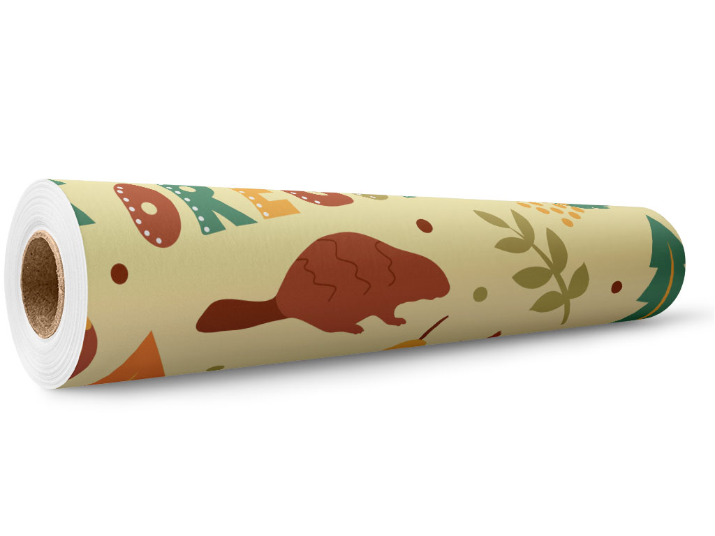 Beaver State Americana Wrap Film Wholesale Roll