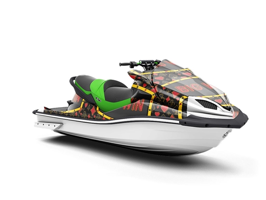 Big Win Americana Jet Ski Vinyl Customized Wrap