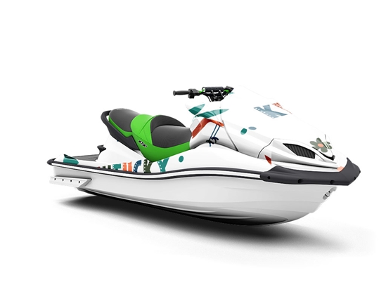 Bluegrass State Americana Jet Ski Vinyl Customized Wrap