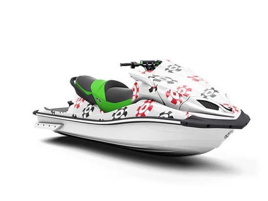 Chips Down Americana Jet Ski Vinyl Customized Wrap