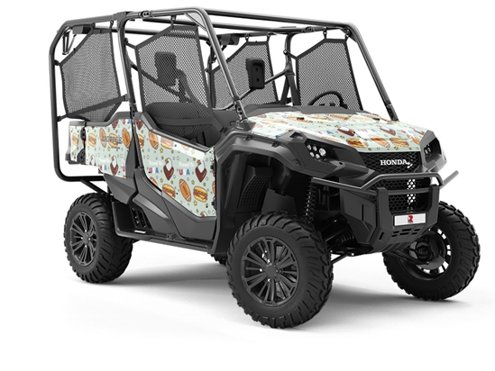 Come Visit Americana Utility Vehicle Vinyl Wrap