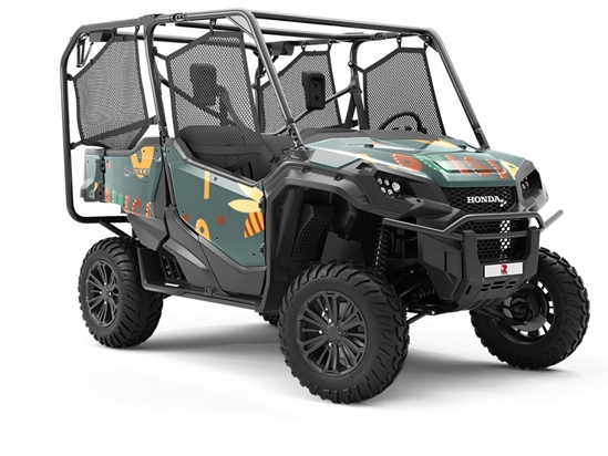 Creole State Americana Utility Vehicle Vinyl Wrap