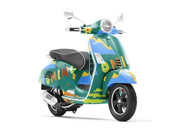 Equality State Americana Vespa Scooter Wrap Film