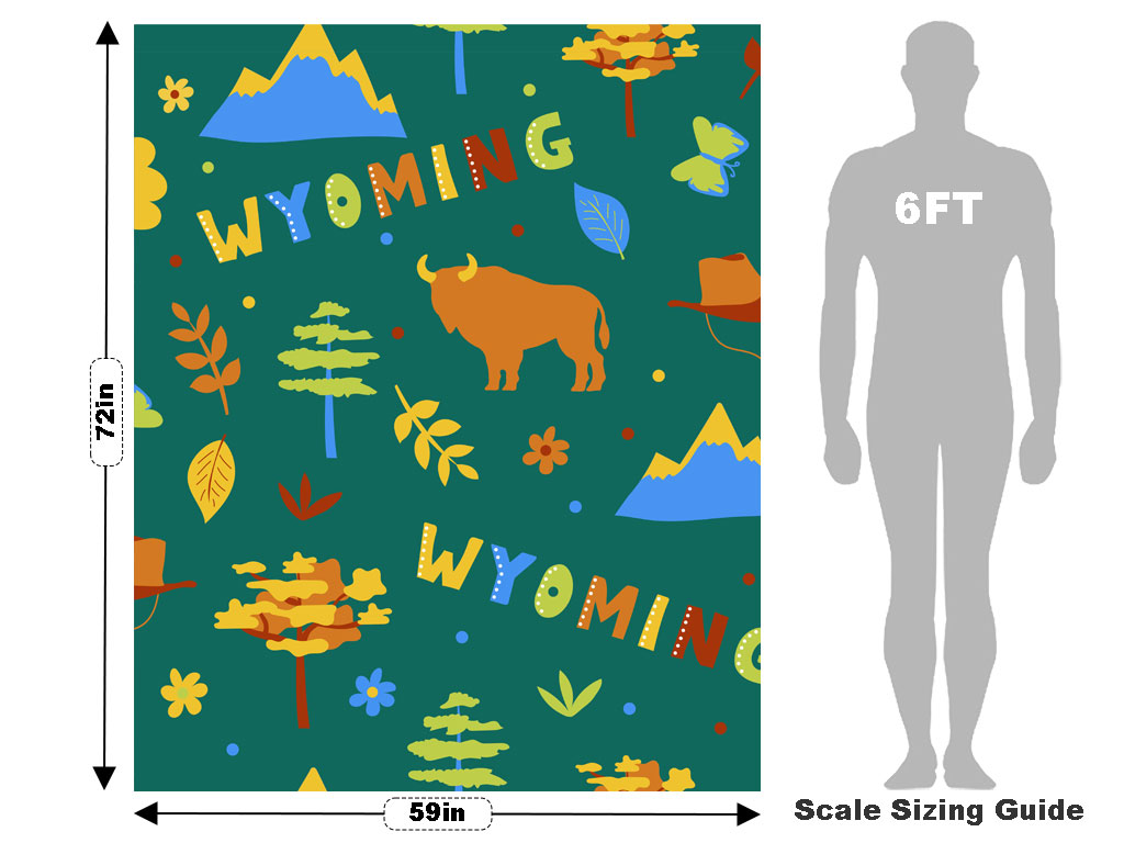 Equality State Americana Vehicle Wrap Scale