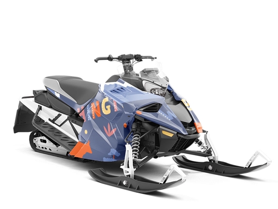 Evergreen State Americana Custom Wrapped Snowmobile