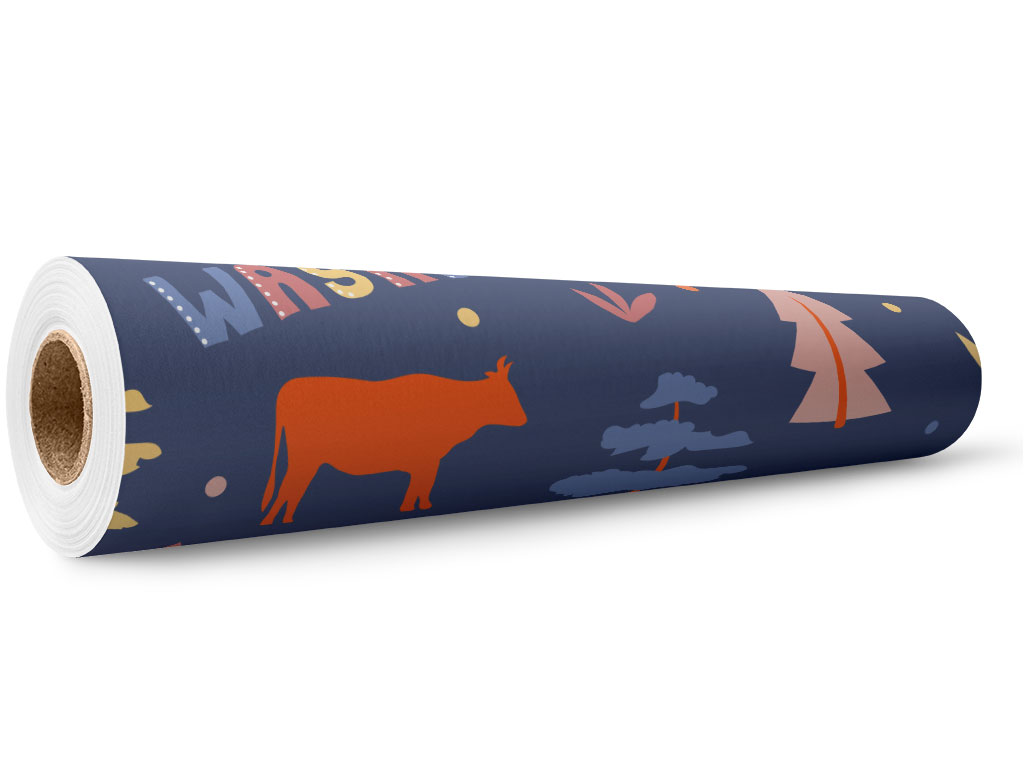 Evergreen State Americana Wrap Film Wholesale Roll