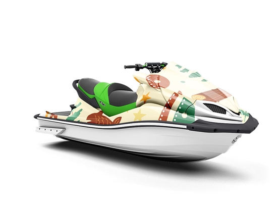 Gem State Americana Jet Ski Vinyl Customized Wrap