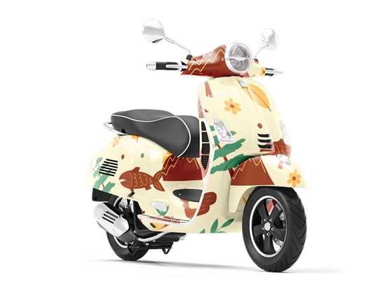 Gem State Americana Vespa Scooter Wrap Film