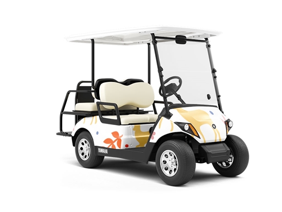 Great Lake Americana Wrapped Golf Cart