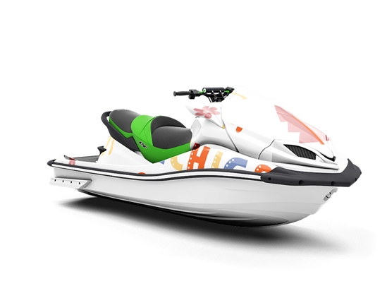 Great Lake Americana Jet Ski Vinyl Customized Wrap