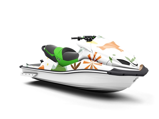 Green Mountain Americana Jet Ski Vinyl Customized Wrap