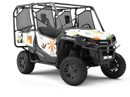 Green Mountain Americana Utility Vehicle Vinyl Wrap