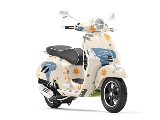 Hawkeye State Americana Vespa Scooter Wrap Film