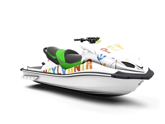 Keystone State Americana Jet Ski Vinyl Customized Wrap