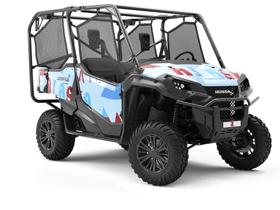 Last Frontier Americana Utility Vehicle Vinyl Wrap