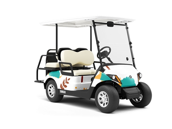 Lone Star Americana Wrapped Golf Cart