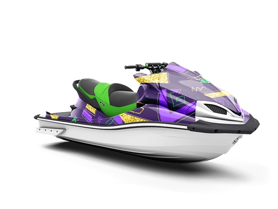 Mardi Gras Americana Jet Ski Vinyl Customized Wrap