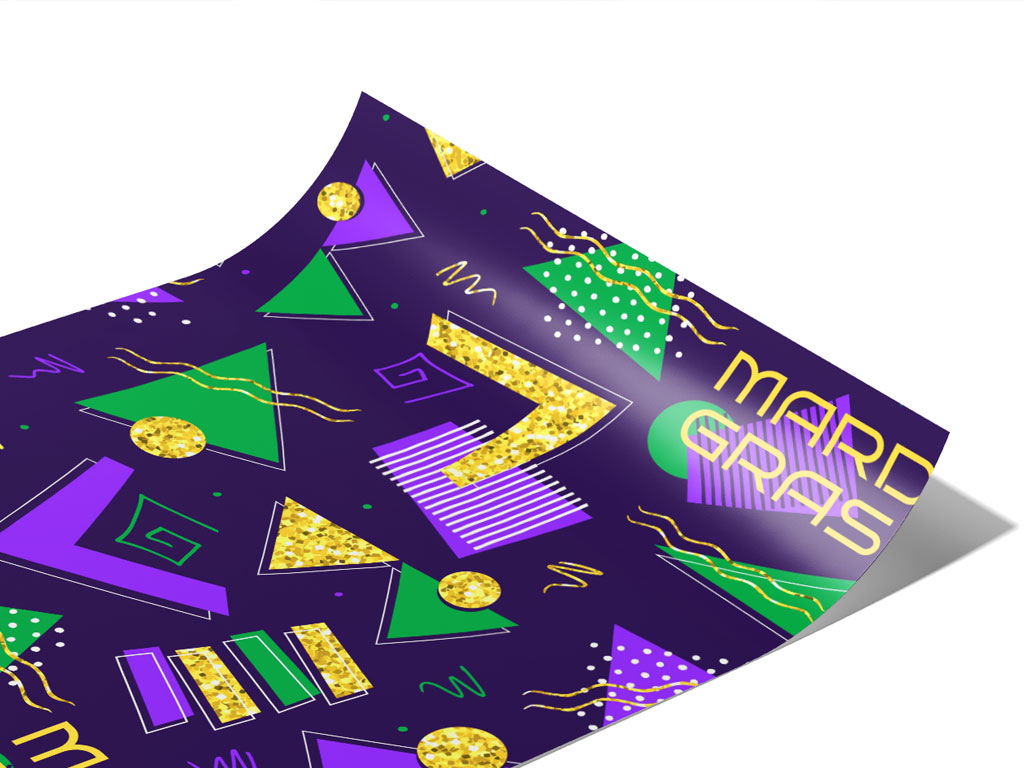 Mardi Gras Americana Vinyl Wraps