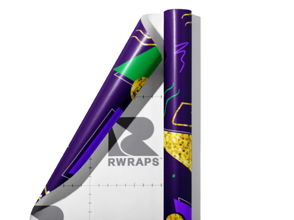 Mardi Gras Americana Wrap Film Sheets