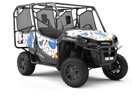 Memphis Dreams Americana Utility Vehicle Vinyl Wrap